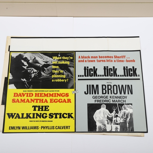 447 - 3 British Quad film posters, Three Moves to Freedom (1960), Don't Look Now (1973), The Wlaking Stick... 