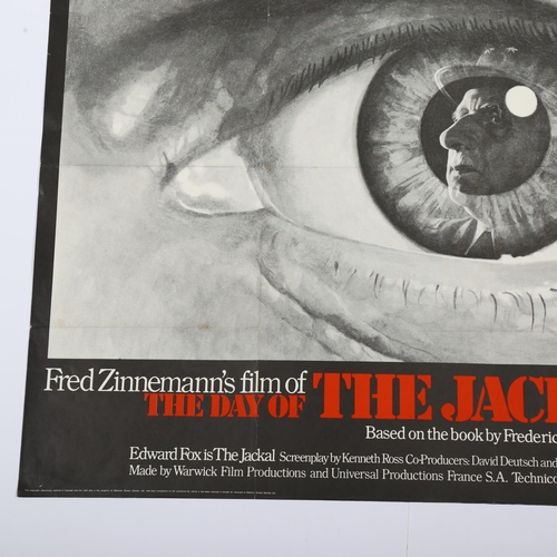 449 - The Day of the Jackel, (1973), British Quad film poster, CIC, 30 x 40 inches