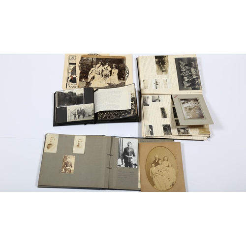 37 - Military Naval Interest. Three detailed personal journals  with many photographs by Royal Navy Comma... 