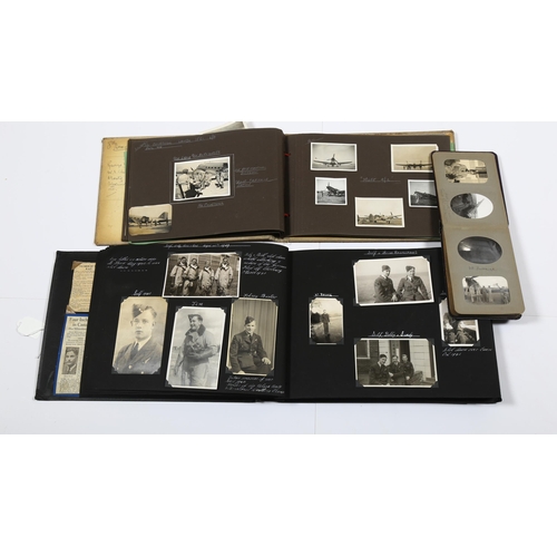 40 - Three photobooks of WWII, RAF, Military interest. Includes photographs of Allied 8th Army, North Afr... 