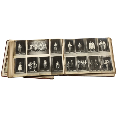 47 - A Photographic Album c. 1900s -  An unusual collection of photographs featuring children's theatre a... 