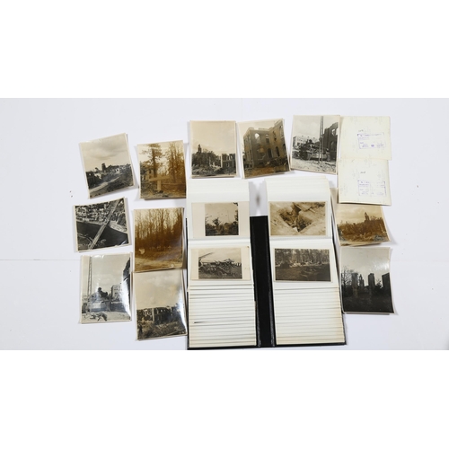 48 - A collection of photographs of WW2 Military Interest. Battlefield and combat photographs of 'Operati... 