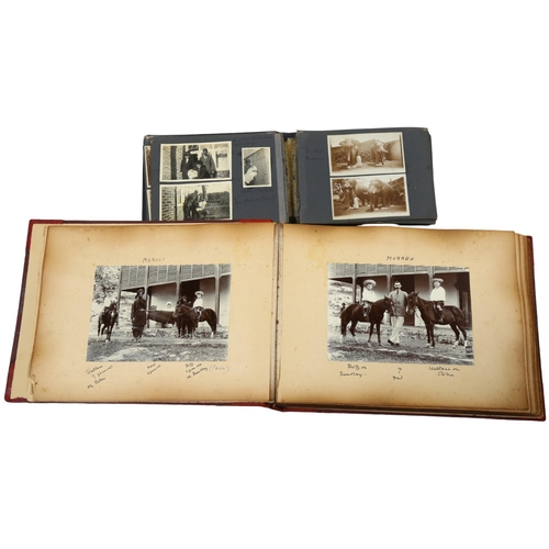 51 - A Photo Album c.1900 of Indian / Equestrian / Military Interest. Images from Karachi, Rawal Pindi, S... 