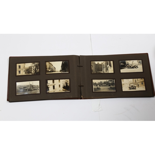 56 - A Photographic Album c. 1920 - EGYPT, MIDDLE EAST Interest. Images of Egypt, some of Iraq, many phot... 