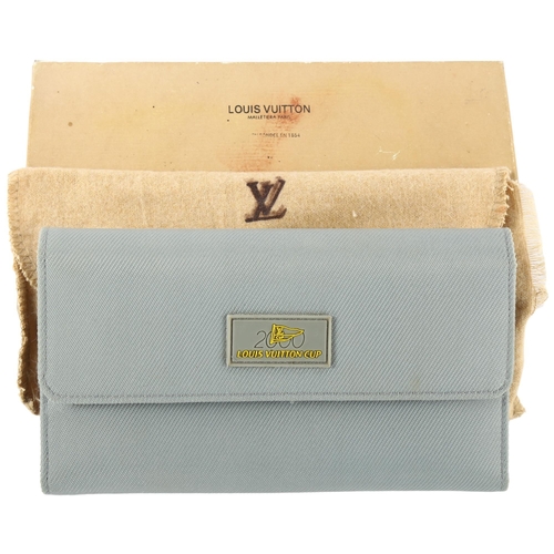 138 - A Louis Vuitton cup 2000 purse, in box with cover, length 18.5cm