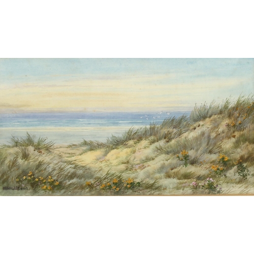 511 - Henry Harding Bingley (1887 - 1972), the music of the sea, Perranporth Cornwall 1940, watercolour, s... 
