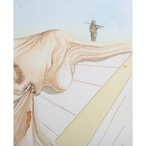 685 - Salvador Dali (1904 - 1989), Divine Comedy, lithograph, image 25cm x 17cm, framed