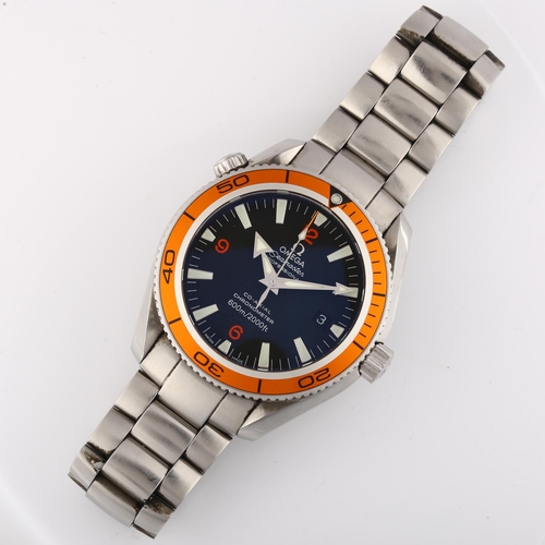 1007 - OMEGA - a stainless steel Seamaster Professional Planet Ocean automatic bracelet watch, ref. 2209.50... 