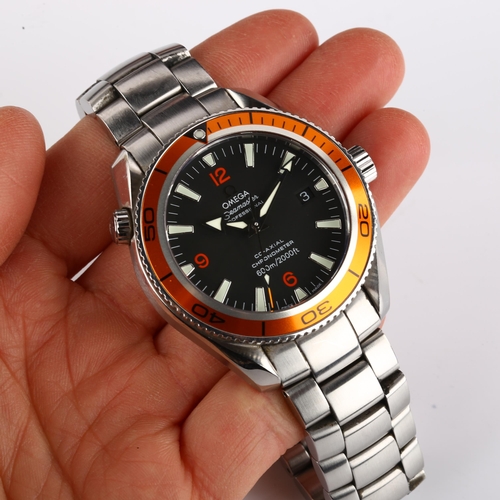 1007 - OMEGA - a stainless steel Seamaster Professional Planet Ocean automatic bracelet watch, ref. 2209.50... 