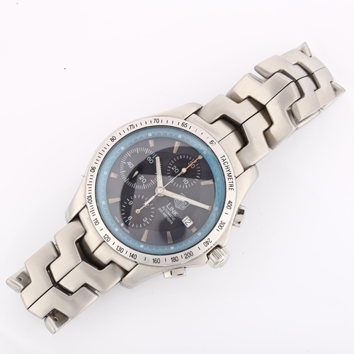 1030 - TAG HEUER - a stainless steel Link automatic chronograph bracelet watch, ref. CJF2114, circa 2008, b... 