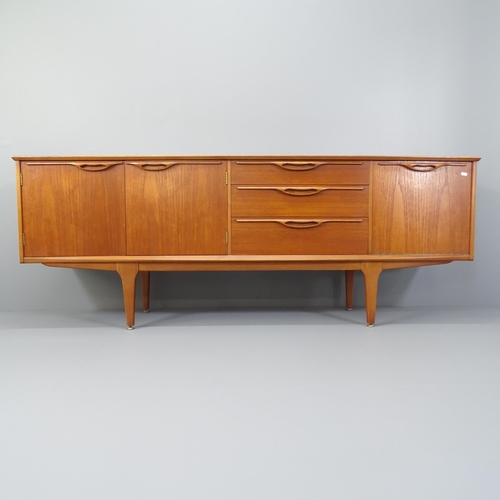 2000 - A mid-century teak sideboard by Jentique. 198x75x45cm.