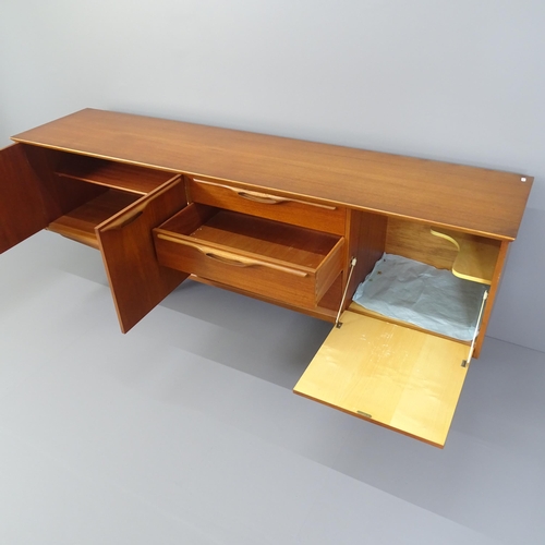 2000 - A mid-century teak sideboard by Jentique. 198x75x45cm.