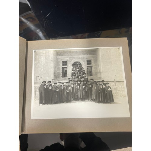 52 - A Photo Album c.1900s of MALTESE Interest. A collection of early 20th Century photographs documentin... 