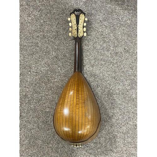 139 - Musical Instruments - A  late 19th century Neapolitan bowl back mandolin labelled Vinaccia, Rua Cata... 