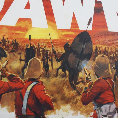 31 - Zulu Dawn, a British quad poster, A Samarkand Production, presentation released through Tedderwick (... 