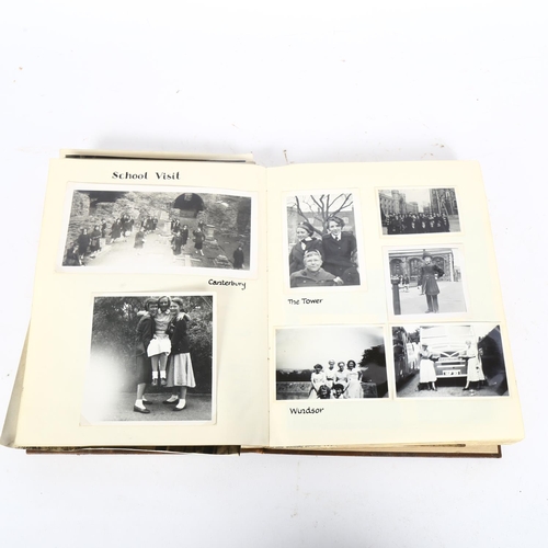 158 - A presentation album to Miss H M L Pickett, on the occasion of the last speech day 25th July 1956, c... 