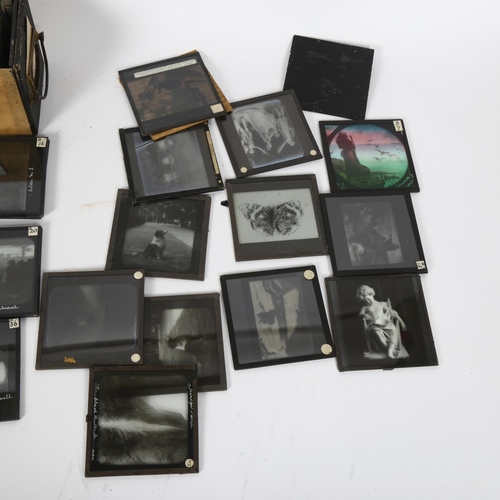 180 - 2 boxes of magic lantern slides