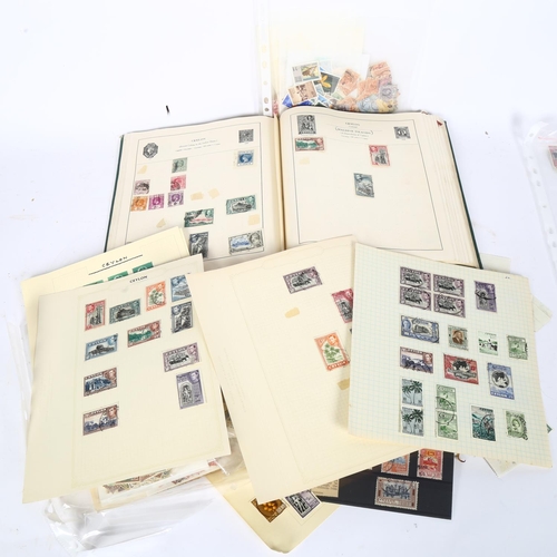 96 - A Strand stamp album of worldwide stamps partially filled, various loose stamps etc