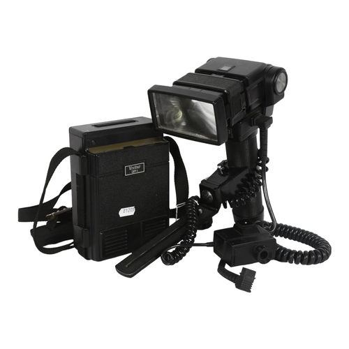 218 - VIVITAR - a zoom flash 365 Thyristor with slave battery pack LVP-1