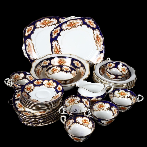 385 - Royal Albert Vintage tea service, and matching fruit set