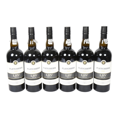 407 - A case of 6 bottles of Fletchers Port LBV 2016