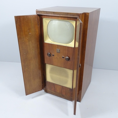 2159 - A mid-century Bush TUG 24 television in cabinet. 50x92x50cm.