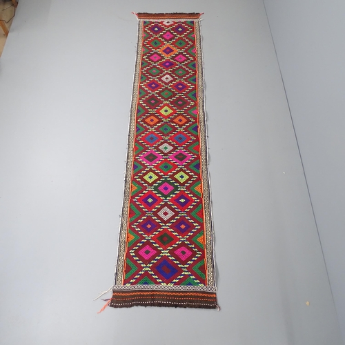 2265 - A Suzni Kilim Runner. 263x61cm