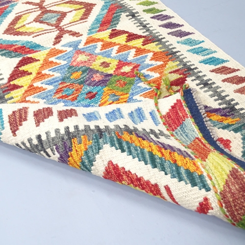 2273 - A Chobi Kilim runner. 147x66cm