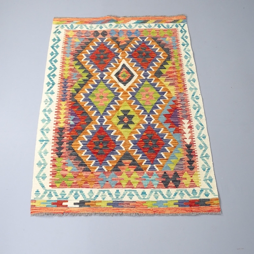 2278 - A Chobi Kilim rug. 152x104cm