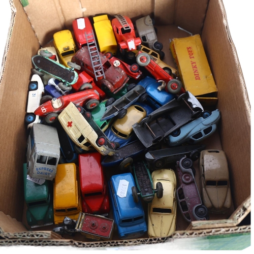 642 - DINKY - a quantity of Vintage Dinky toy vehicles, including Bedford Kodak Cameras and Films vehicle,... 