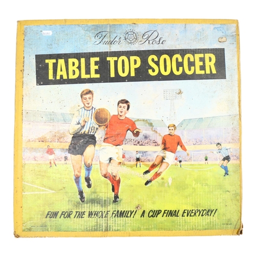 644 - Vintage 1960s Tudor Rose table soccer game, in original box, however appears to be missing ball