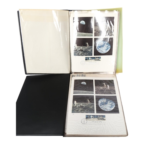 775 - 2 albums with commemorative 1969 Space Exploration items, including letters from Honeywell, 1969 Pri... 