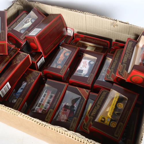 560 - A quantity of boxed diecast vehicles, including Matchbox Models of Yesteryear, depicting various com... 