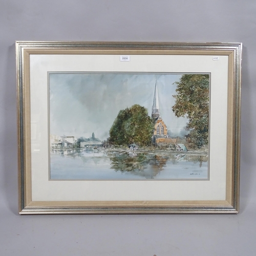 2856 - Alex Prowse, 20th century watercolour, titled 