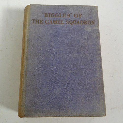 601 - Vintage Biggles books by Captain W E Johns, and another