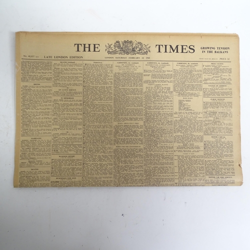 747 - Various Chinese bonds, including 5% Gold Bond 1925, and a 1941 newspaper