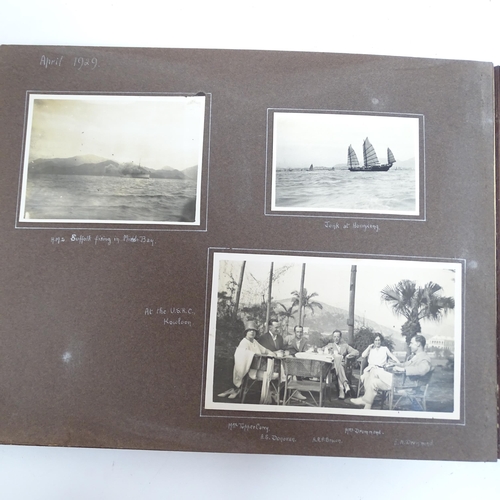 76 - 3 various photograph albums, including holiday snaps to Lucerne August 1930, Luxembourg City 1934, o... 