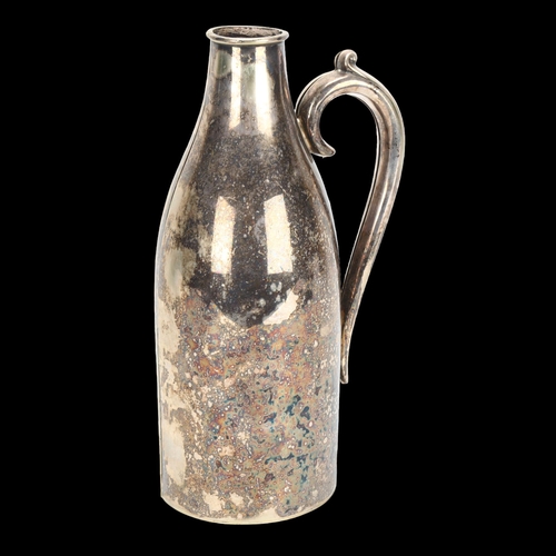 57 - A 19th century silver plate wine bottle cooler, by R Favell, Elliot & Co, model no. 3595, registrati... 