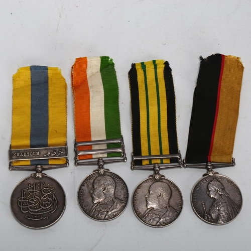 140 - A set of 4 medals, to 3892 Sergeant J. C. Bithell 1st Royal Dragoons, later Sergeant Major Base Depo... 