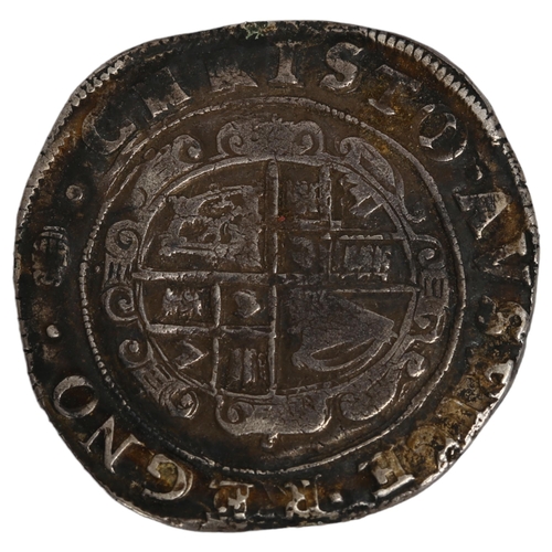 156 - A Charles I silver half-crown, 33.5mm, 15.2g