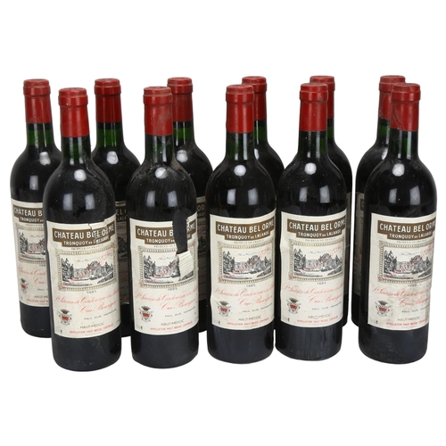 210 - 11 bottles of red wine, 1985 Chateau Bel-Orme-Tronquoy-de-Lalande, Haut-Medoc, 75cl