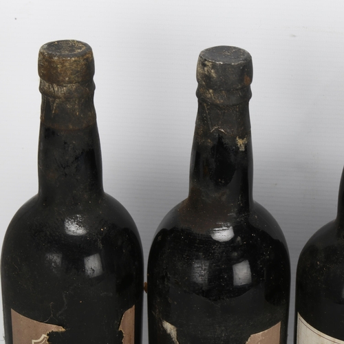 217 - 3 bottles of vintage port, Wine Society Dow 1960 and Sandemans 1960, Harrods 1992 LBV Dow's and Sout... 