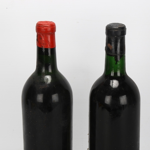 219 - 2 bottles of red wine, 1959 Chateau la Gravette, Premieres Cotes for The Wine Society and a bottle o... 