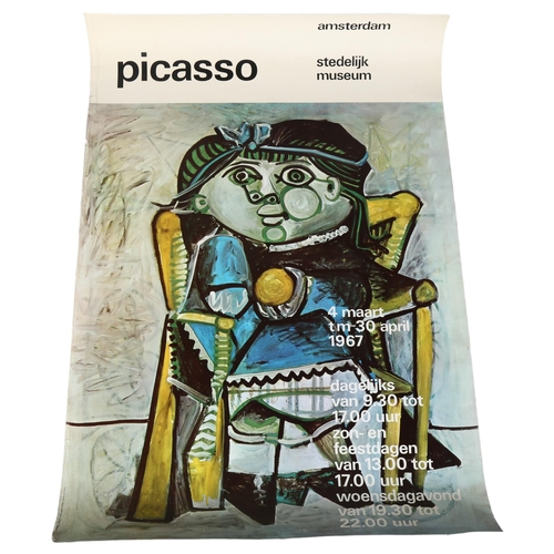 503 - A 1967 Picasso exhibition poster for the Stedelijk Museum, Amsterdam, 95 x64cm