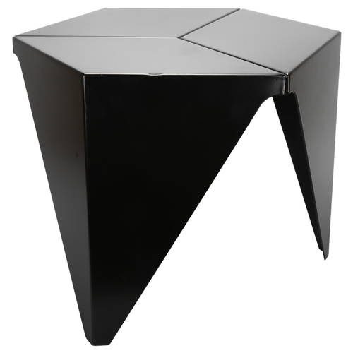 423 - Isamu Noguchi, a Vitra Prismatic steel table, original designed 1957, 2002 re-edition for Vitra muse... 