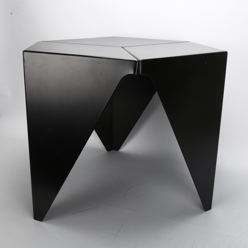 423 - Isamu Noguchi, a Vitra Prismatic steel table, original designed 1957, 2002 re-edition for Vitra muse... 