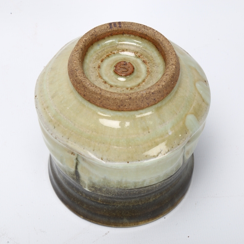 469 - Jack Kenney, Seasalter studio pottery, a yunomi/ tea bowl, makers mark to base, height 10cm