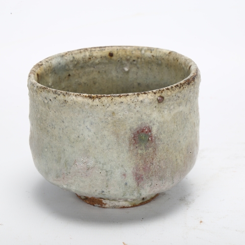 470 - Graham Ellenby, a studio pottery yunomi / tea bowl, makers mark to base, height 8cm