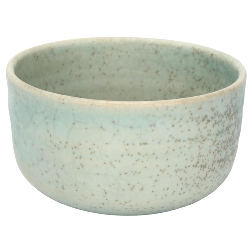 478 - Emmanuel Cooper (1938-2012) a studio porcelain bowl with impressed seal marks, diameter 12cm