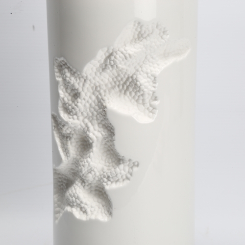 481 - Dan Asram - Snarkitecture for 1882 Ltd, a Positive cylinder vase, makers marks to base, height 30.5c... 